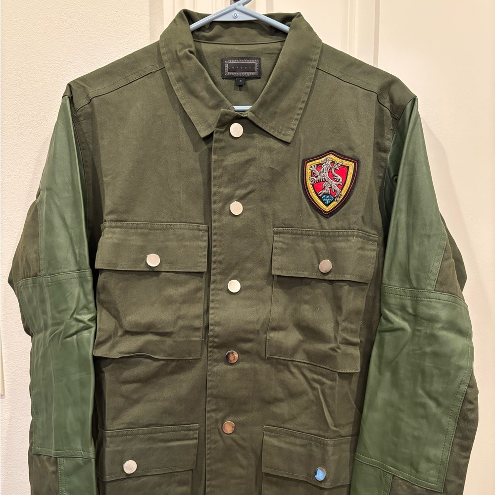 Diamond Supply Co Cordova Collection Green Military Style Jacket - Sz: S